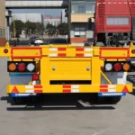 2 Axle-yellow-skeleton type-container-semi trailer-4