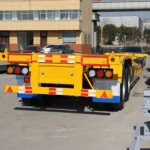2 Axle-yellow-skeleton type-container-semi trailer-5