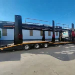 3 Axle-Black-Car Carrier Semi-Trailer-1