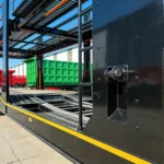 3 Axle-Black-Car Carrier Semi-Trailer-3-Hydraulic Locking Device