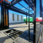 3 Axle-Black-Car Carrier Semi-Trailer-5- Main Frame Rail