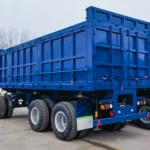 3 Axle-Blue – Flatbed Full Trailer-2