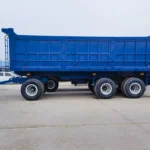 3 Axle-Blue – Flatbed Full Trailer-3