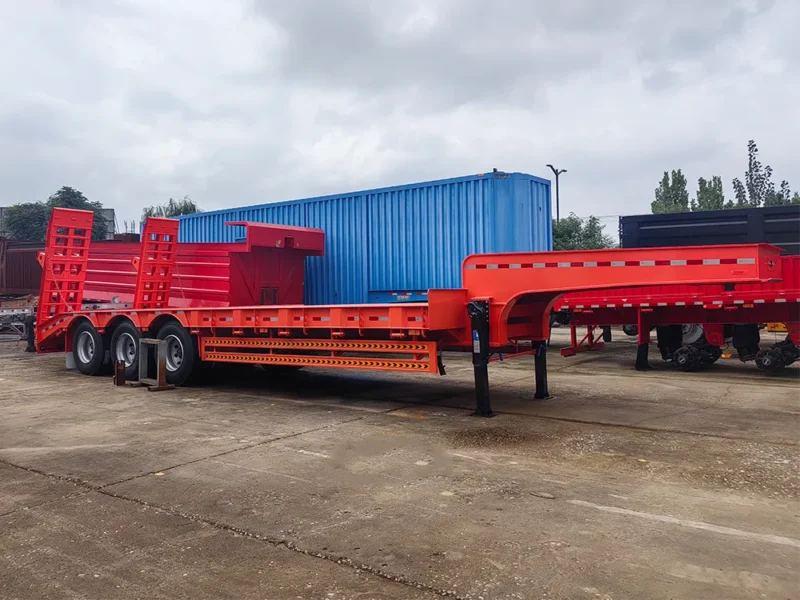 3 Axle-Orange – Lowbed Semi-trailer-1