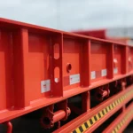 3 Axle-Orange – Lowbed Semi-trailer-8-Winch Mounting Bracket