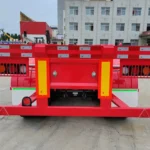 3 Axle-Red – Skeletal Type – Container Semi-Trailer-4