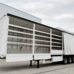 3 Axle-White Curtain-Side Semi-Trailer-3