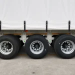 3 Axle-White Curtain-Side Semi-Trailer-5