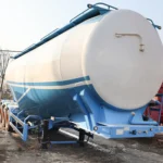 3 Axle-white and blue-particle transport semi trailer-5