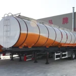 3 Axle-white-and-orange-tanker semi-trailer-6