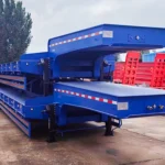 4 Axle-Dark Blue – Lowbed Semi-Trailer-2