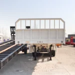 4 Axle-white-stake-type semi-trailer-7