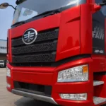 6×4 FAW Jiefang J6P red tractor truck-2