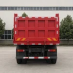 8×4 FAW Jiefang red dump truck-4