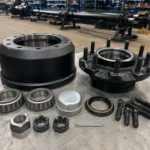 BPW type wheel hub brake drum kit-2