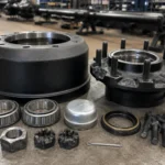 BPW type wheel hub brake drum kit-6