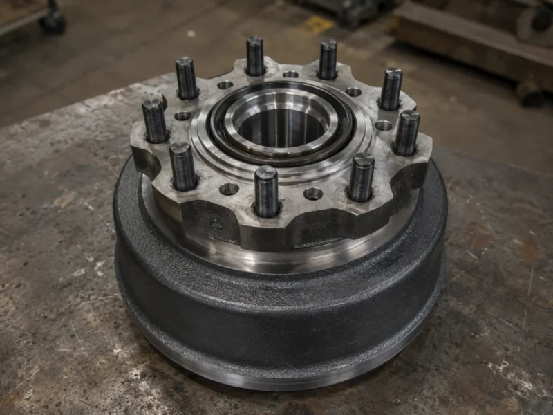 heavy duty wheel hub brake drum kit-1
